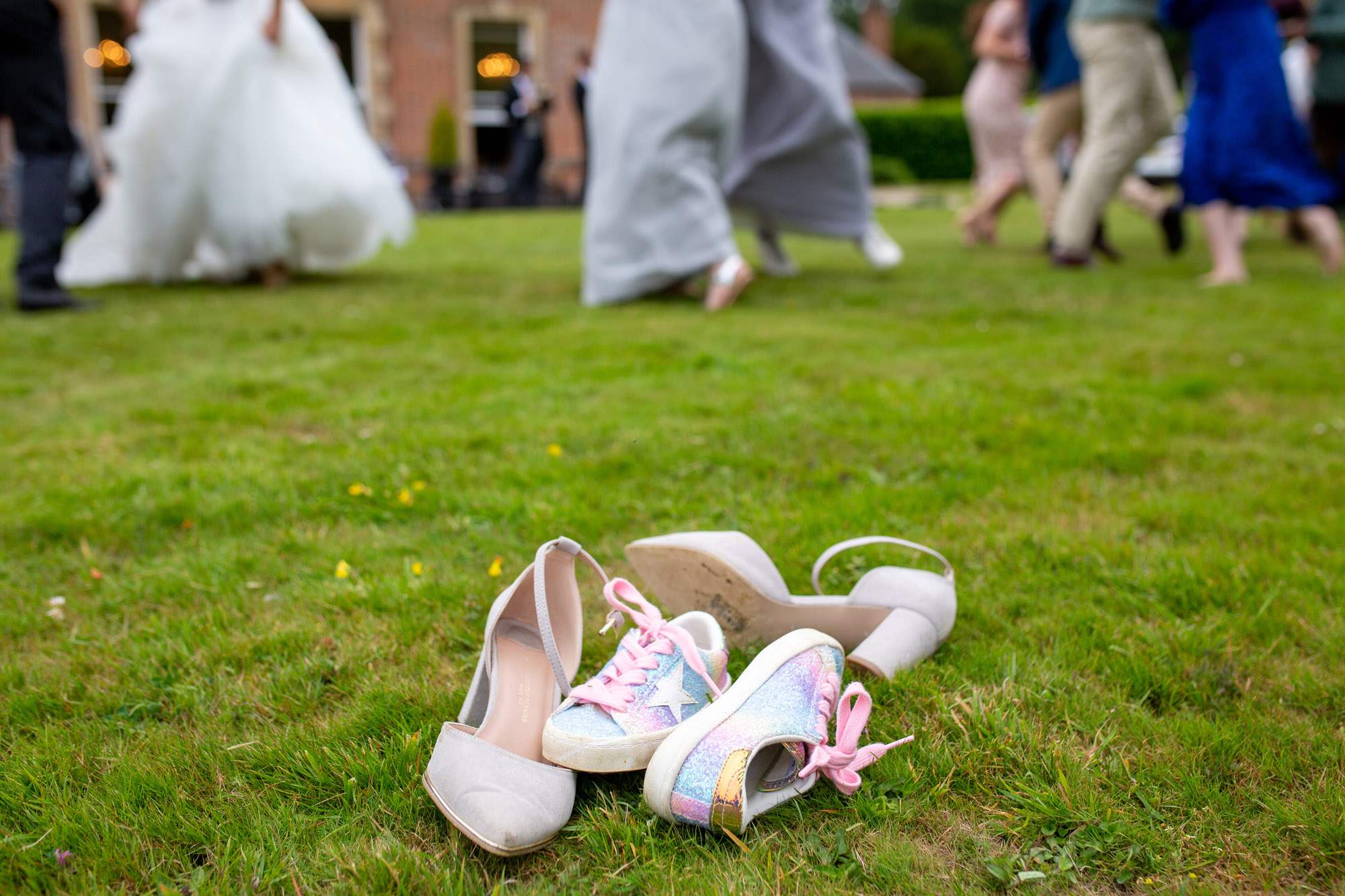 A gloriously colourful and fun wedding at Crowcombe Court with stunning florals, images by Somerset photographer Martin Dabek